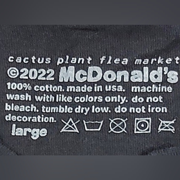 Cactus Plant Flea Market x  McDonald’s Buddy & Friends Tee - Picture 6 of 6